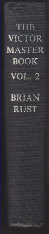 Image for The Victor Master Book Vol 2 (1925-1936) The Victor Master Book Vol 2 (1925-1936)