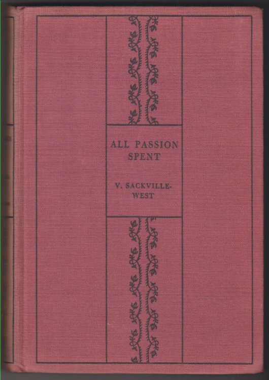 Image for All Passion Spent All Passion Spent