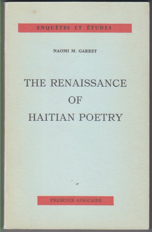 Image for The Renaissance of Haitian Poetry The Renaissance of Haitian Poetry