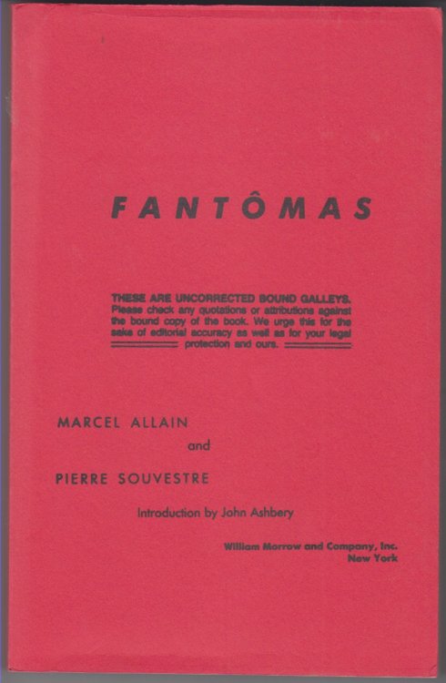 Image for Fantomas Fantomas