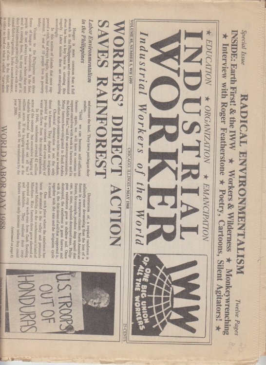 Industrial Worker Vol 85, No 5 (Whole number 1499) May 1988