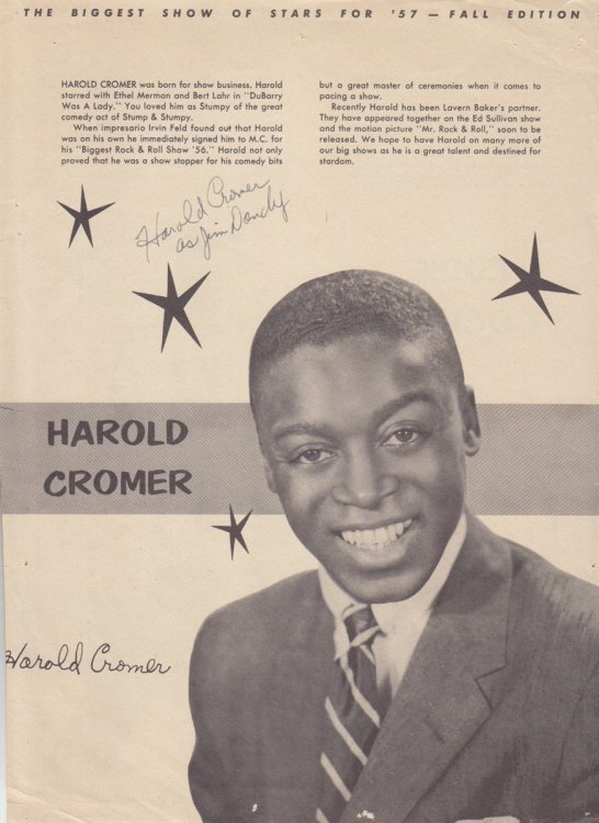 Image for Harold Cromer Eddie Cochran The Biggest Show of Stars for '57 - Fall Edition Harold Cromer Eddie Cochran The Biggest Show of Stars for '57 - Fall Edition