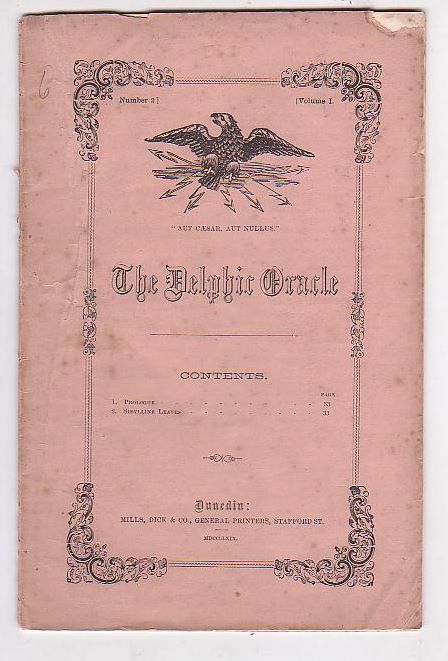 Image for The Delphic Oracle. Volume I. Number 2. The Delphic Oracle. Volume I. Number 2.