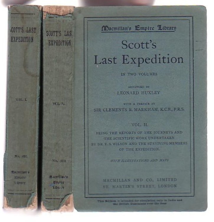 Image for Scott's Last Expedition (Two Volumes) Scott's Last Expedition (Two Volumes)