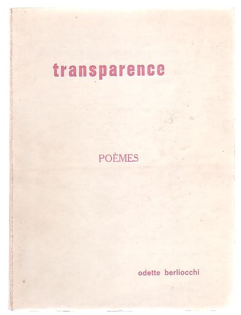 Image for Transparence Transparence