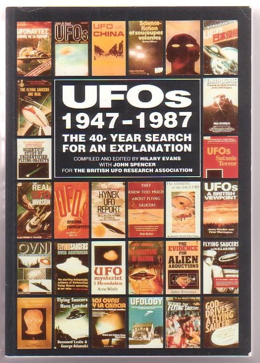 Image for UFOs 1947-1987: The 40-Year Search for an Explanation UFOs 1947-1987: The 40-Year Search for an Explanation