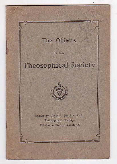 Image for The Objects of the Theosophical Society The Objects of the Theosophical Society