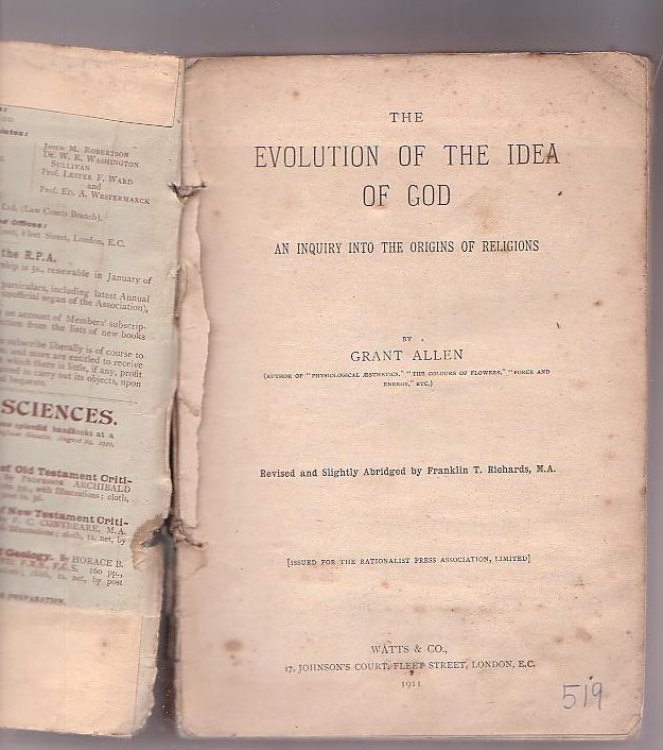 Image for The Evolution of the Idea of God: An Inquiry into the Origins of Religions The Evolution of the Idea of God: An Inquiry into the Origins of Religions