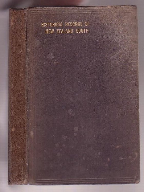 Image for Historical Records of New Zealand South prior to 1840 Historical Records of New Zealand South prior to 1840