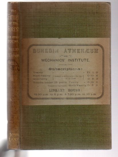 Image for The Father of the Forest and other poems The Father of the Forest and other poems