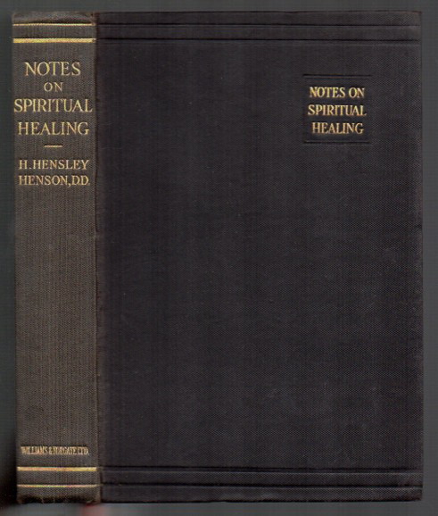 Image for Notes on Spiritual Healing Notes on Spiritual Healing