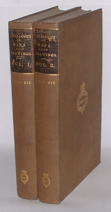Catalogue of the Manuscript Maps, Charts, and Plans, and of the Topographical Drawings in the British Museum. [Two Volumes]