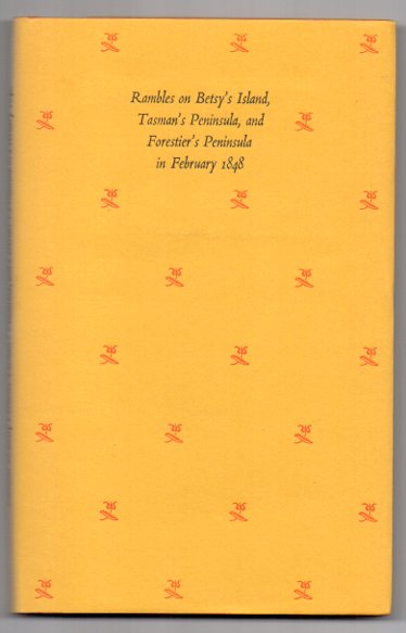 Rambles on Betsy's Island, Tasman's Peninsula, and Forestier's Peninsula in February 1848