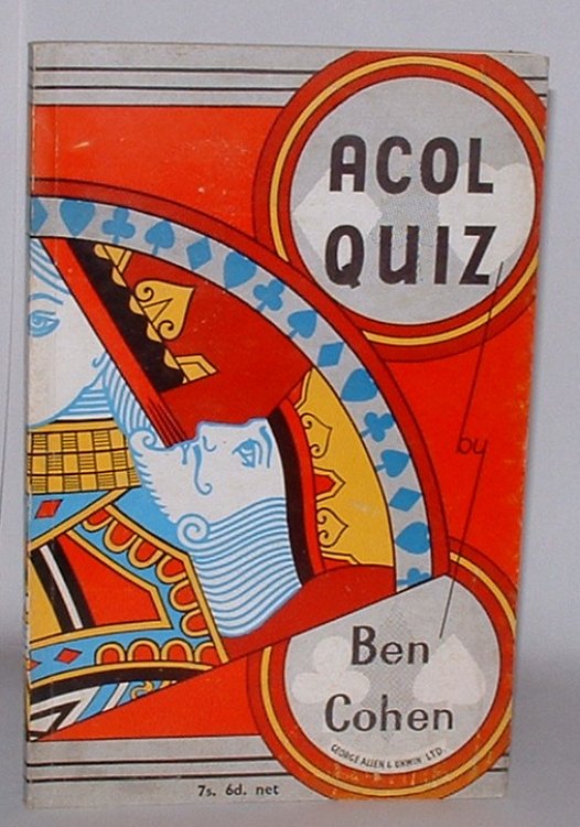 Acol Quiz: A Collection of Bidding Problems based on The Acol System of Contract Bridge