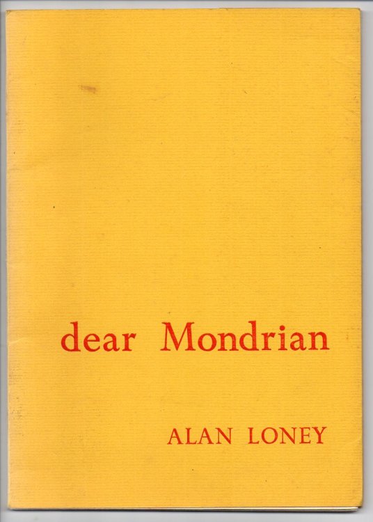 Image for dear Mondrian dear Mondrian