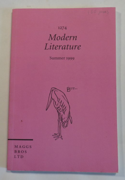 Image for Maggs - Catalogue 1274 - Summer 1999 - Modern Literature Maggs - Catalogue 1274 - Summer 1999 - Modern Literature
