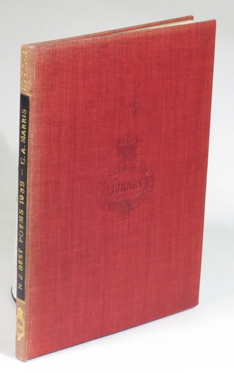 Image for New Zealand Best Poems of 1932 - Chosen by C. A. Marris New Zealand Best Poems of 1932 - Chosen by C. A. Marris