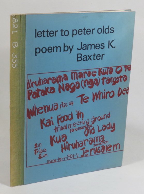 Image for Letter to Peter Olds Letter to Peter Olds