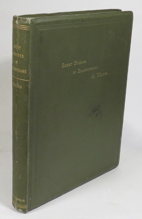 Image for Short Studies in Shakespeare Short Studies in Shakespeare