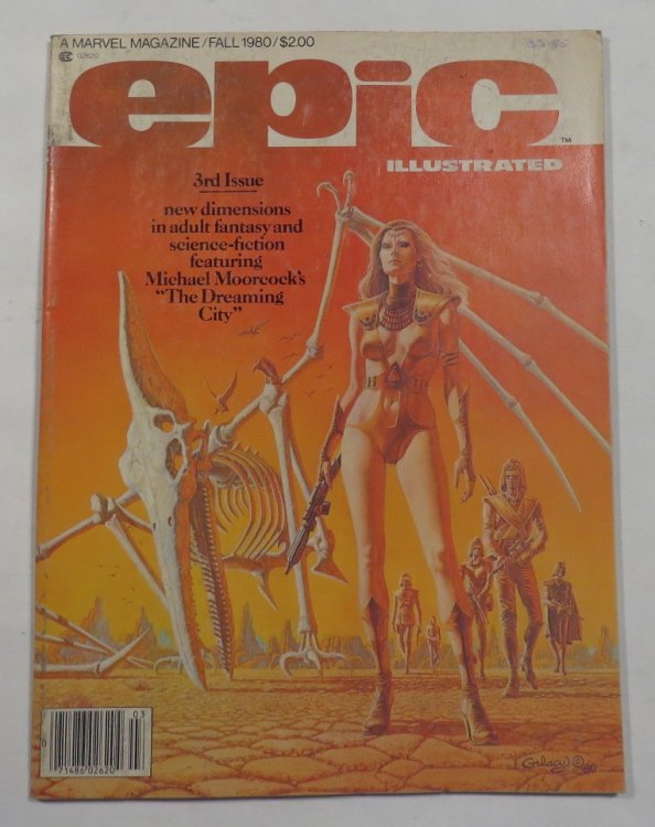 Image for Epic Illustrated - A Marvel Magazine - Vol. 1, No. 3 - Fall 1980 Epic Illustrated - A Marvel Magazine - Vol. 1, No. 3 - Fall 1980