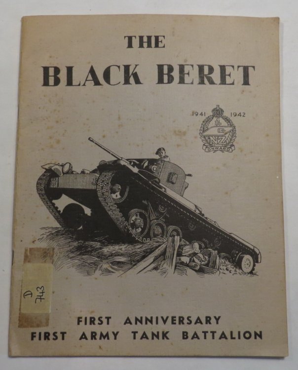 Image for The Black Beret 1941 1942 First Anniversary First Army Tank Battalion The Black Beret 1941 1942 First Anniversary First Army Tank Battalion