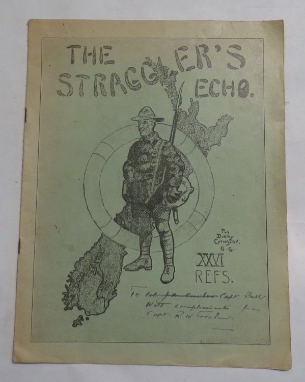 Image for The Straggler's Echo - An Unreliable Record of the 26th Reinforcements on board H.M. Troopship The Straggler's Echo - An Unreliable Record of the 26th Reinforcements on board H.M. Troopship
