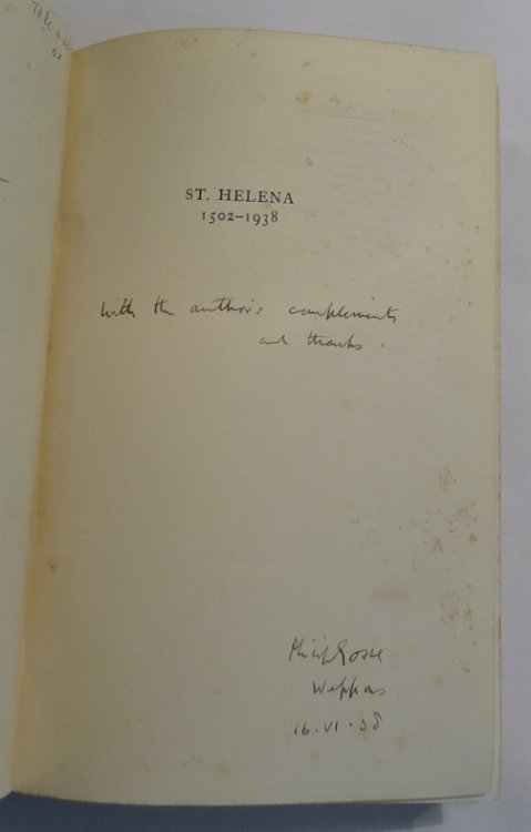 Image for St. Helena 1502-1938 St. Helena 1502-1938