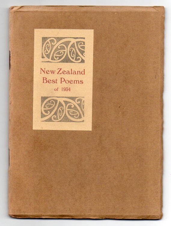 Image for New Zealand Best Poems of 1934 - Chosen by C. A. Marris New Zealand Best Poems of 1934 - Chosen by C. A. Marris