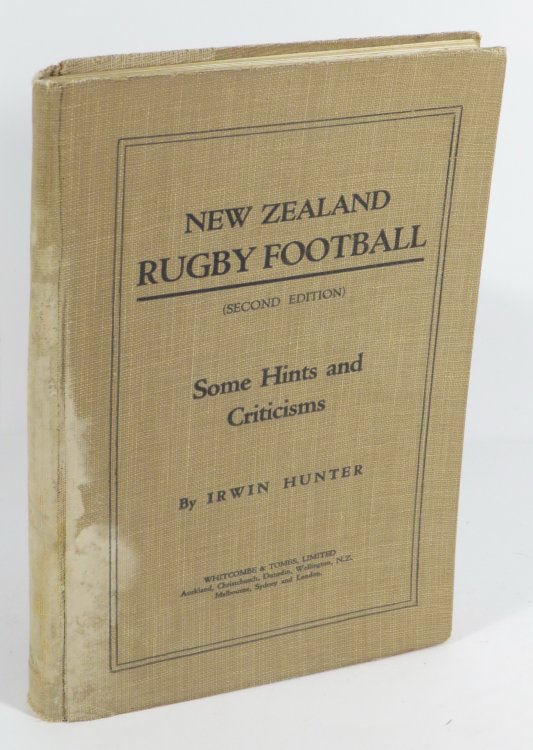 New Zealand Rugby Football : Some Hints and Criticisms