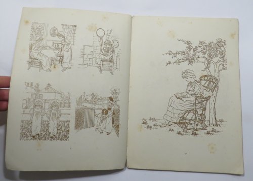 A Painting Book by Kate Greenaway : With Outlines from her various Works for Girls & Boys To Paint
