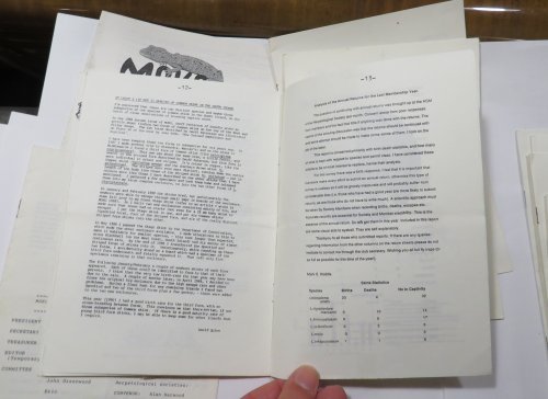 Moko : Quarterly Newsletter published by the New Zealand Herpetological Society [12 issues, 1989-1992]