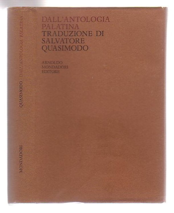 Dall' Antologia Palatina