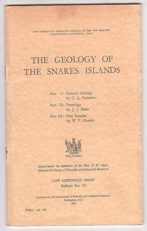 Image for The Geology of the Snares Islands The Geology of the Snares Islands