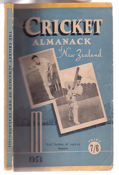 Image for The Cricket Almanack of New Zealand 1953; The Cricket Almanack of New Zealand 1953;