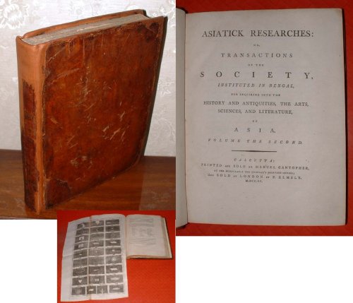 Image for Asiatick Researches: Or, Transactions of the Society, Instituted in Bengal, for Inquiring into the History and Antiquities, the Arts, Sciences, and Literature, of Asia. Volume the Second. Asiatick Researches: Or, Transactions of the Society, Instituted in Bengal, for Inquiring into the History and Antiquities, the Arts, Sciences, and Literature, of Asia. Volume the Second.