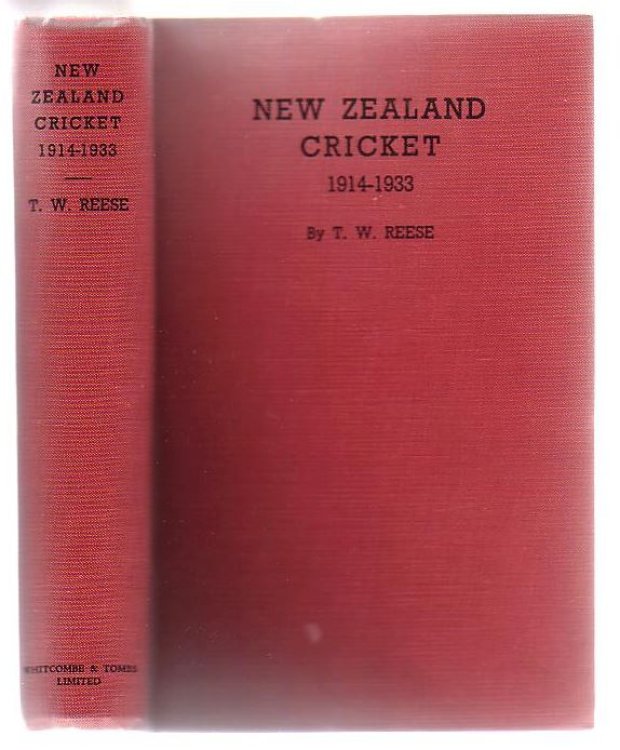New Zealand Cricket 1914 - 1933. Volume II.