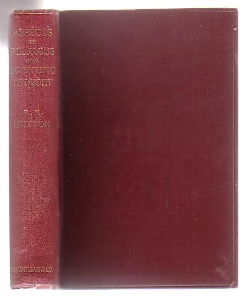 Image for Aspects Of Religious And Scientific Thought Aspects Of Religious And Scientific Thought