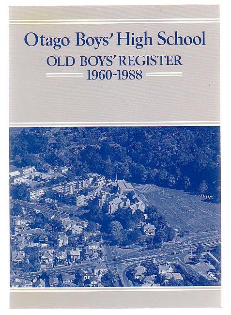 Image for Otago Boys' High School Old Boys' Register Otago Boys' High School Old Boys' Register