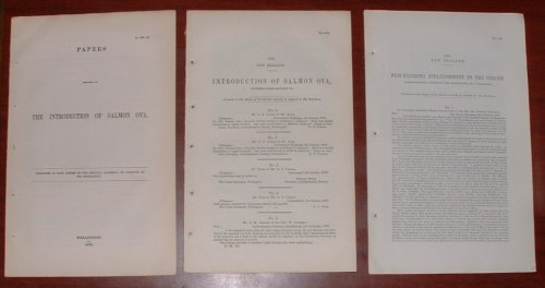 Image for Papers Relating to the Introduction of Salmon Ova. Papers Relating to the Introduction of Salmon Ova.