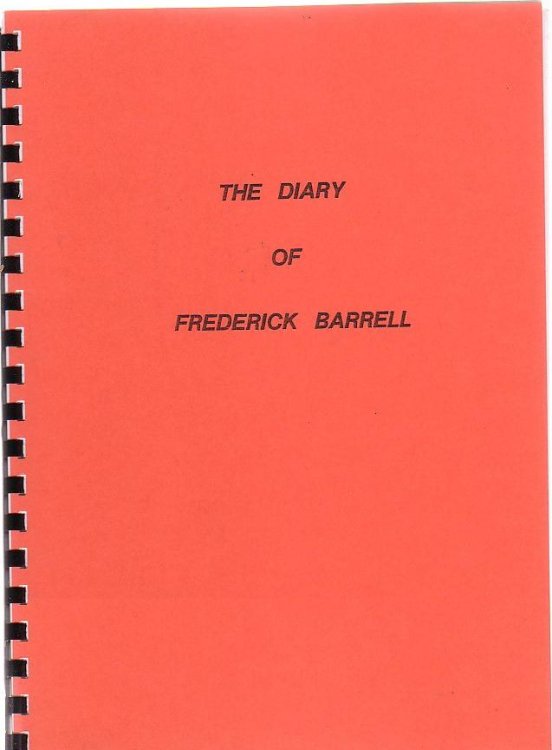 Image for The Diary Of Frederick Barrell The Diary Of Frederick Barrell