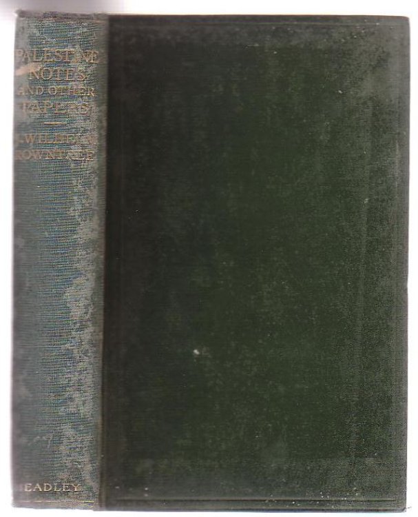 Image for Palestine Notes And Other Papers Palestine Notes And Other Papers