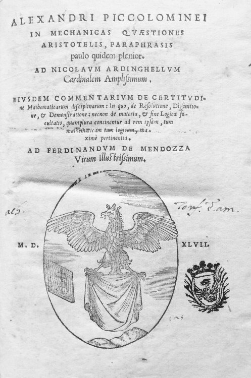 Image for In Mechanicas Quaestiones Aristotelis, Paraphrasis paulo quidem plenior. Ad Nicolaum Ardinghellum Cardinalem Amplissimum. . . In Mechanicas Quaestiones Aristotelis, Paraphrasis paulo quidem plenior. Ad Nicolaum Ardinghellum Cardinalem Amplissimum. . .