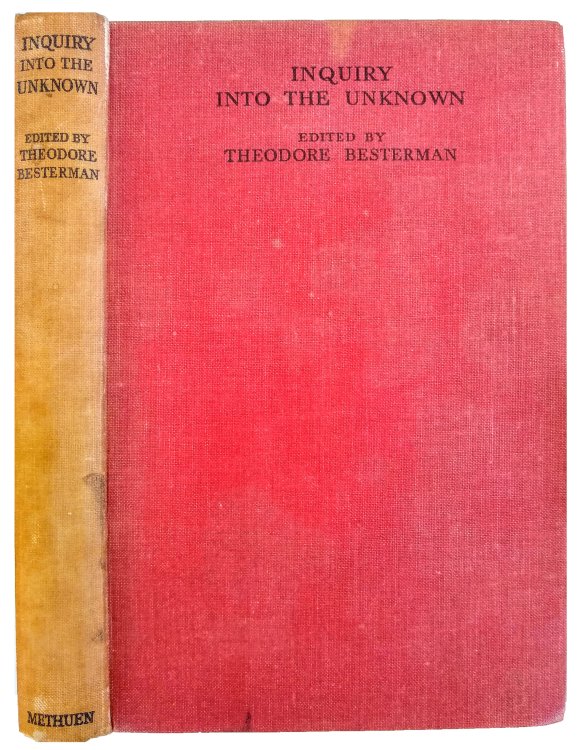 Image for Inquiry into the Unknown. Inquiry into the Unknown.