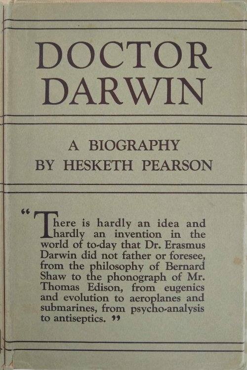 Image for Doctor Darwin. Doctor Darwin.