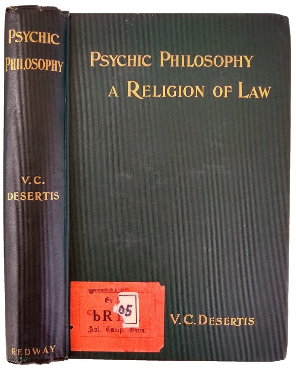 Image for Psychic Philosophy as the Foundation of a Religion of Natural Law. Psychic Philosophy as the Foundation of a Religion of Natural Law.