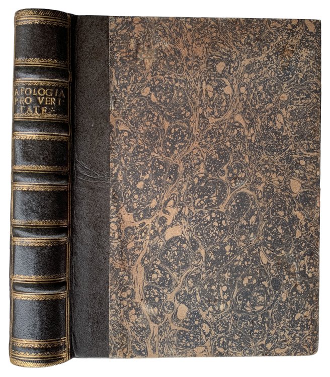 Image for Apologia pro veritate contra varias imposturas & accusationes publicas, Hispanice vulgatas adversus personam & libros P. Danielis Papebrochii Ipsumque Societatis Iesu Institutum. Apologia pro veritate contra varias imposturas & accusationes publicas, Hispanice vulgatas adversus personam & libros P. Danielis Papebrochii Ipsumque Societatis Iesu Institutum.