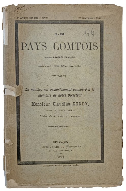 Image for Le Pays Comtois. Ancien progres Francais . . . Le Pays Comtois. Ancien progres Francais . . .