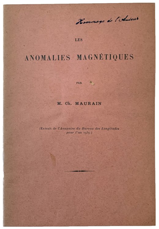 Image for Les Anomalies Magetiques. Les Anomalies Magetiques.