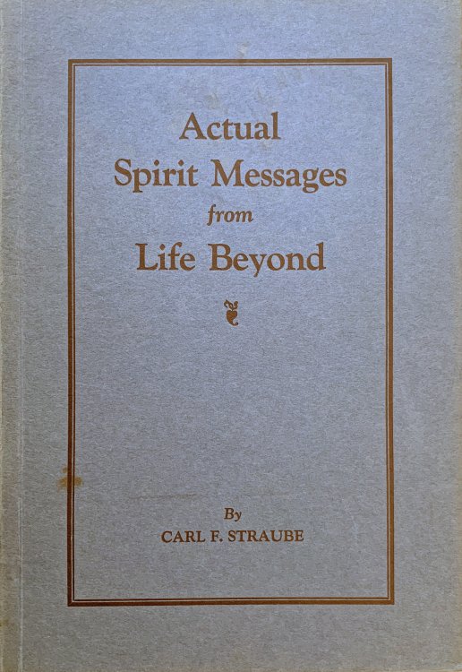 Image for Actual Spirit Messages from Life Beyond. Actual Spirit Messages from Life Beyond.