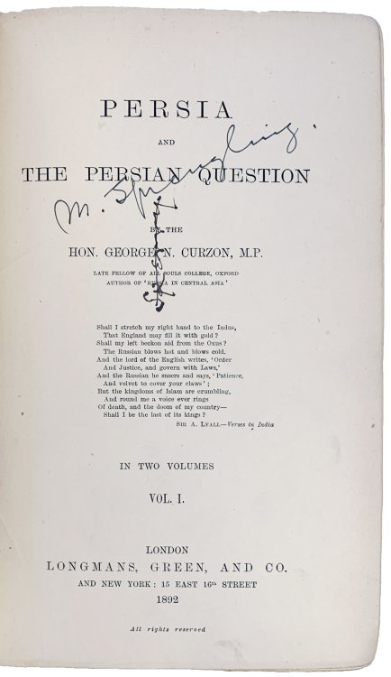 Image for Persia and the Persian Question. Persia and the Persian Question.
